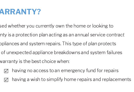 compare home maintenance plans